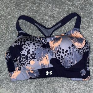 Under Armour Abstract Print Sports Bra
